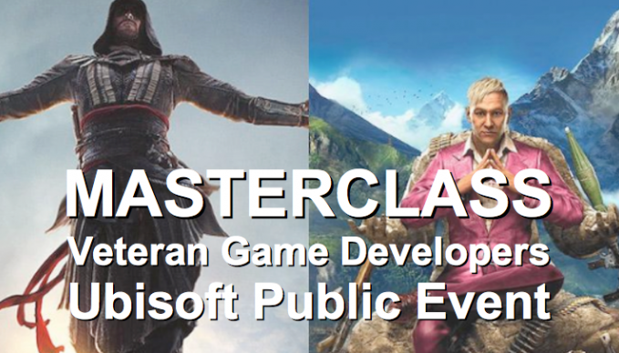 Stéphane Assadourian, Andréane Meunier, Ubisoft, Game Development, Assassins’ Creed, Harry Potter, Far Cry, Watch Dogs, Star Citizen, Game, Workshop, SAE Institute, Masterclass, Public Event