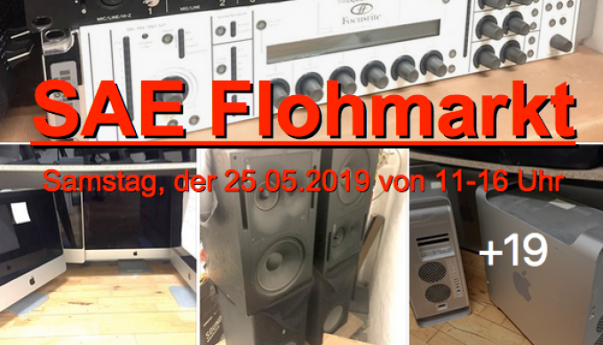 SAE Hamburg Equipment Flohmarkt: Samstag, der 25.05.2019 von 11-16 Uhr