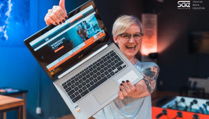 SAE Hamburg bekommt sechs brandneue R13 Chromebooks von Acer