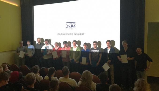 SAE Institute Berlin - Diploma-Vergabe der Filmstudenten des Kurses DFD 913
