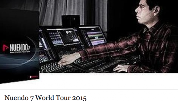 Nuendo 7 World Tour 2015 Steinberg Yamaha