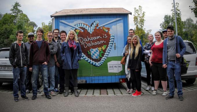 Exkursion zum Set von “Dahoam is’ Dahoam”