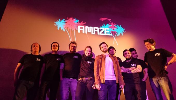Berliner Students at the A MAZE