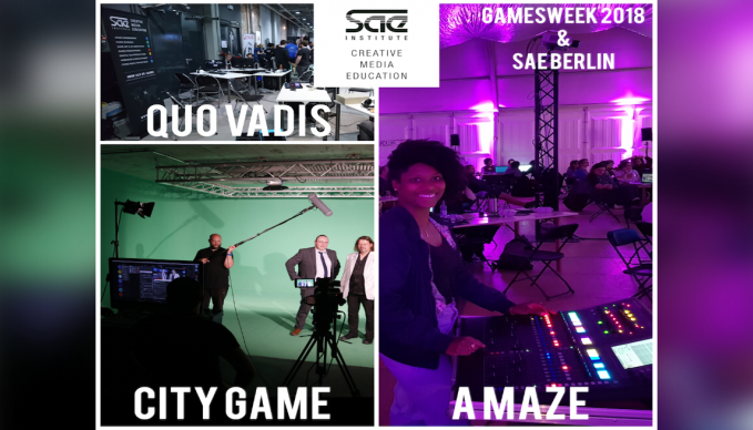 Gamesweek 2018 BERLIN - SAE NEWS APRIL