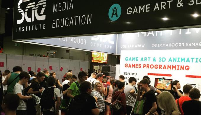 SAE Institute auf der gamescom 2015